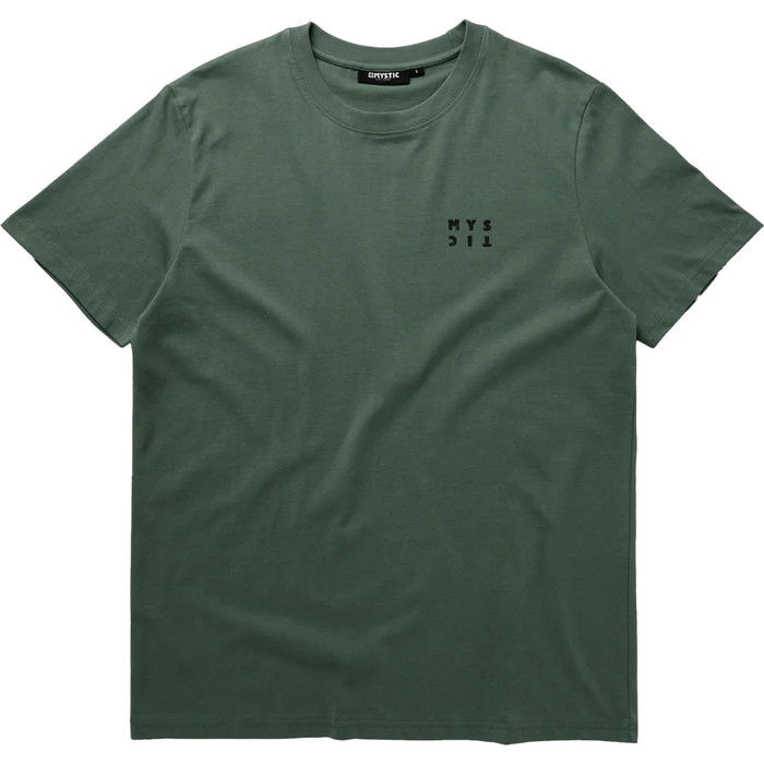 2023 Mystic Mens Mirror Tee 35105.23007 Brave Green